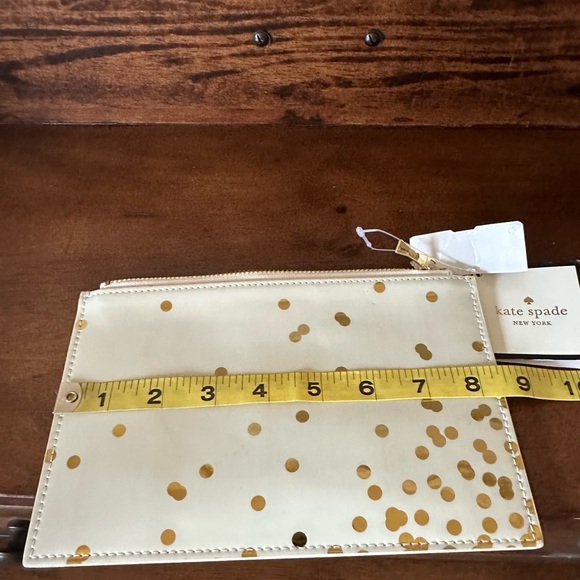 Kate Spade NWT Confetti Dot Pencil Pouch Bag - Picture 5 of 6